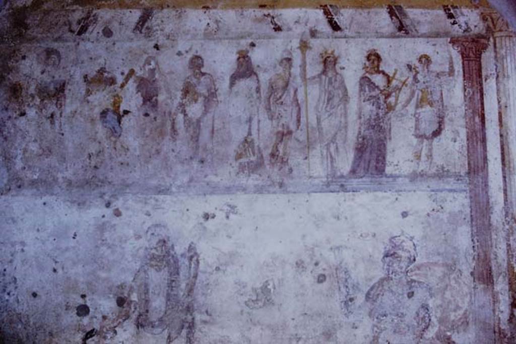 IX.11.1 Pompeii. 1968. Street shrine on north side of Via dell’Abbondanza. Photo by Stanley A. Jashemski.
Source: The Wilhelmina and Stanley A. Jashemski archive in the University of Maryland Library, Special Collections (See collection page) and made available under the Creative Commons Attribution-Non Commercial License v.4. See Licence and use details.
J68f0647