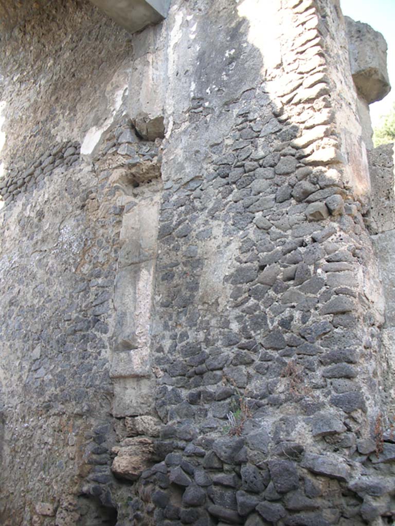 Porta di Nocera or Nuceria Gate, Pompeii. May 2010.
East side of gate, looking north. Photo courtesy of Ivo van der Graaff.