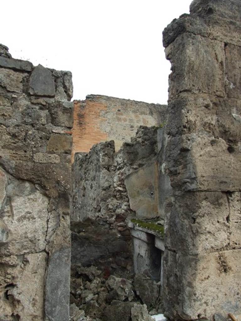 VII.9.47 Pompeii. March 2009. Room 10. Small room with Sacellum.