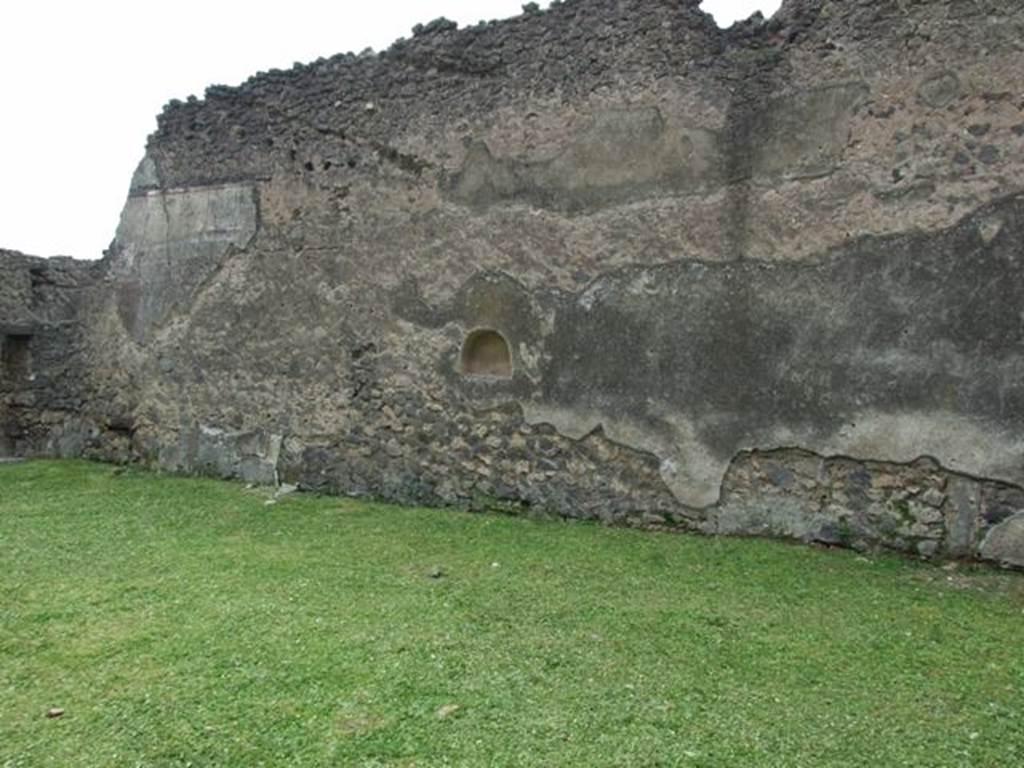 I.9.3 Pompeii. March 2009. Room 6. Garden area. West wall.
