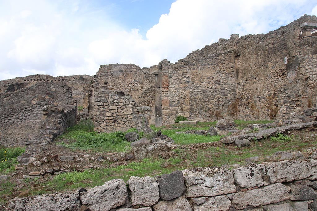 I.2.3 Pompeii. October 2024. October 2024. Looking north towards kitchen area with corridor. Photo courtesy of Klaus Heese.