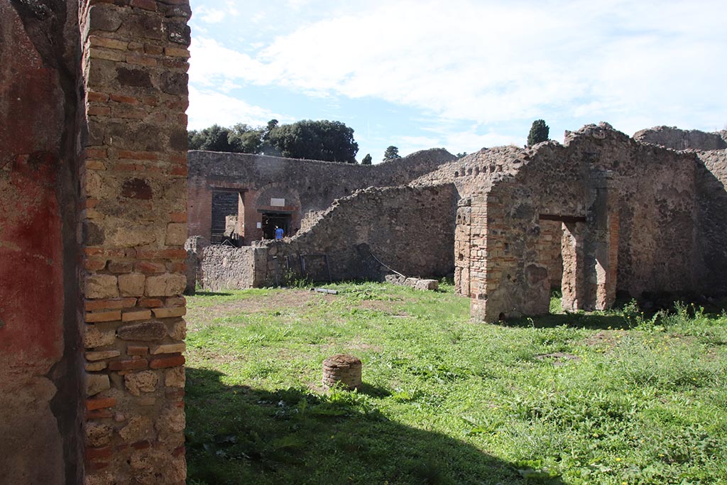 1.2.6 Pompeii. October 2024. Looking north-west from peristyle towards north side of atrium. Photo courtesy of Klaus Heese.