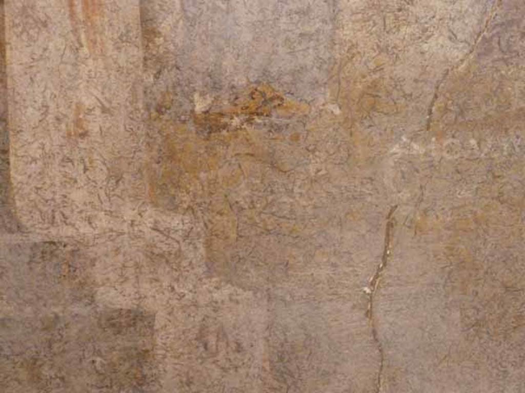 I.2.6 Pompeii. May 2010. Detail from the wall painting of the Theft of the Palladium (Ratto del Palladio) found on the south wall of the triclinium.
Names written under each figure. Now in Naples Archaeology Museum, inventory number: 109751