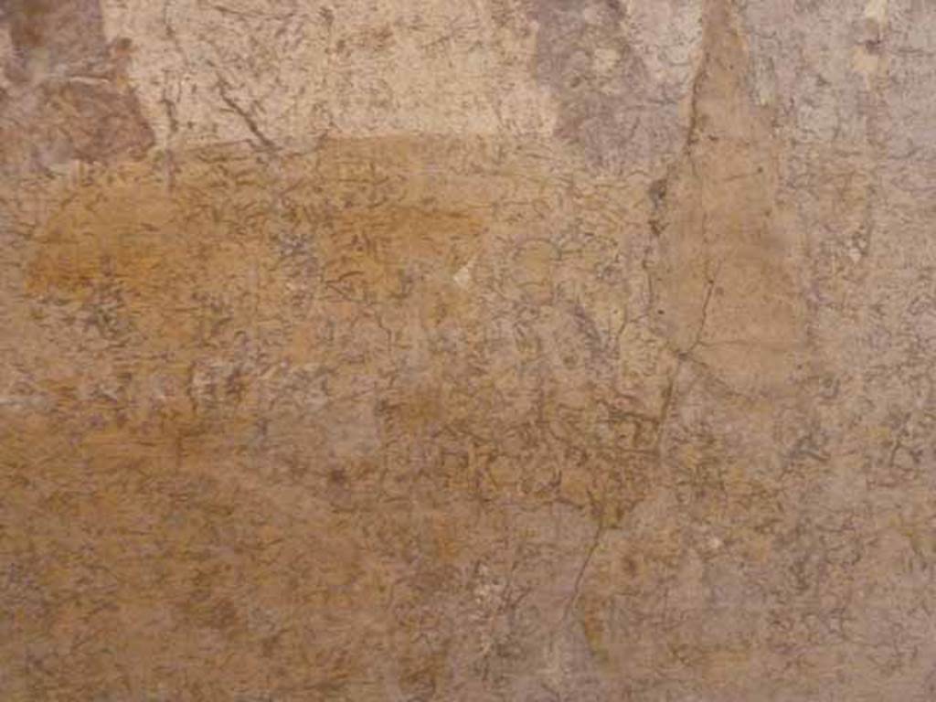 I.2.6 Pompeii. May 2010. Detail from the wall painting of the Theft of the Palladium (Ratto del Palladio) found on the south wall of the triclinium.
Names written under each figure. Now in Naples Archaeology Museum, inventory number: 109751