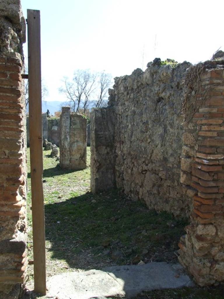 I.2.16 Pompeii. March 2009. Entrance.