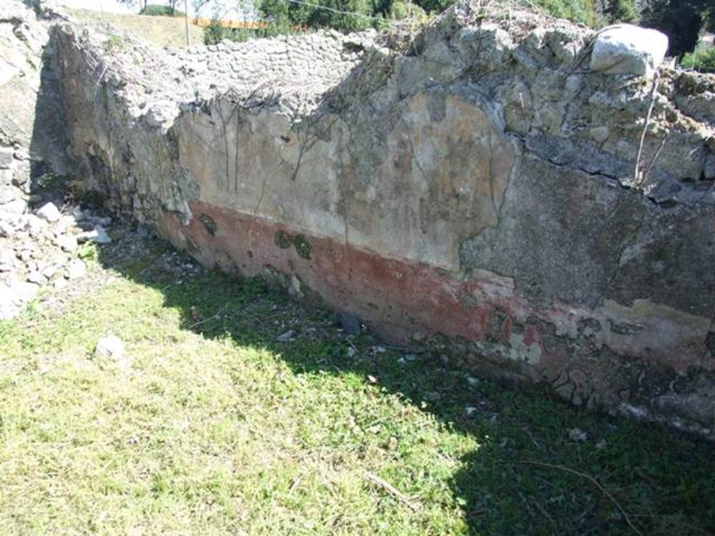 I.2.17 Pompeii. March 2009. Room 10. Triclinium. South wall.