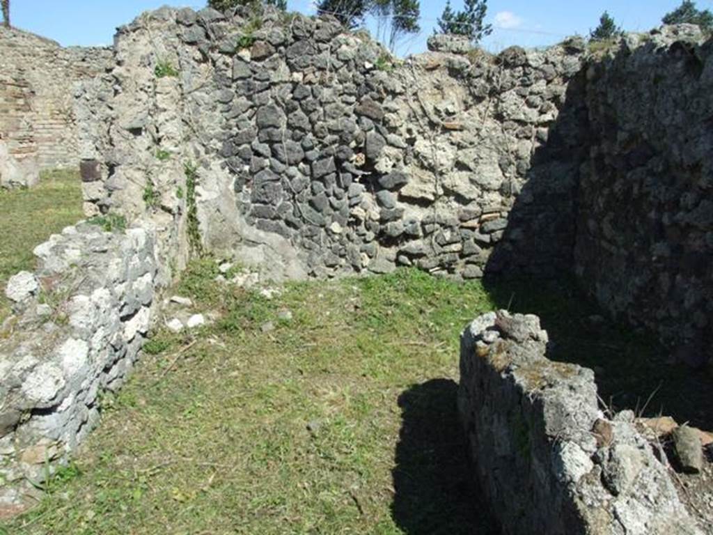 I.2.17 Pompeii. March 2009. Room 11. Small room containing the stairs to upper floor.
