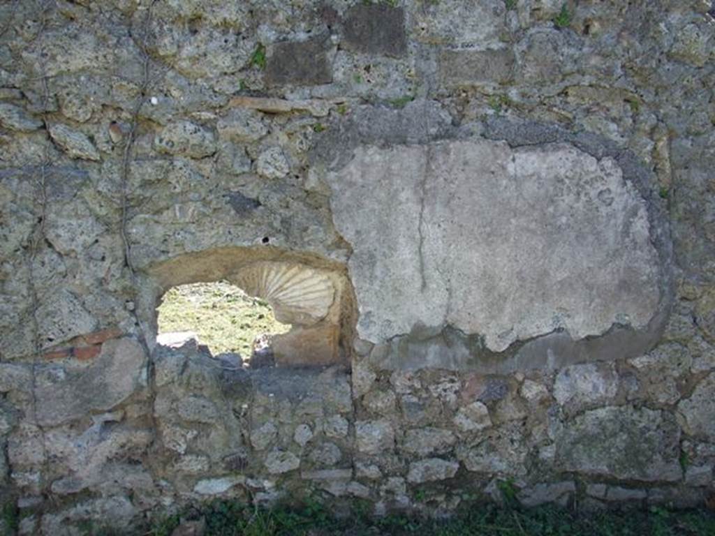 I.2.17 Pompeii. March 2009. . Room 13. South wall.