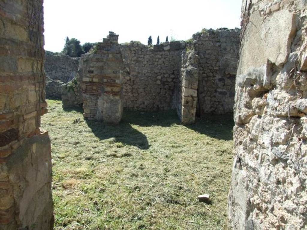 I.2.17 Pompeii. March 2009. Room 13. Looking west across North Portico.