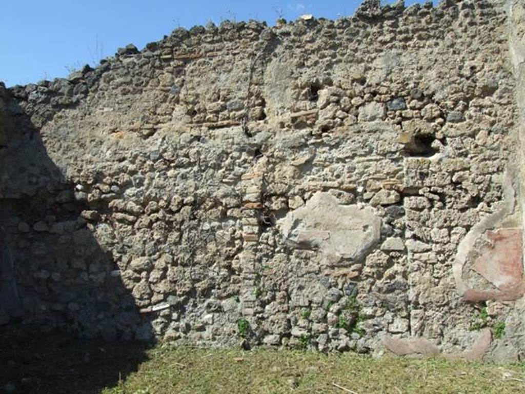 I.2.17 Pompeii. March 2009. Room 14. Exedra. North wall.