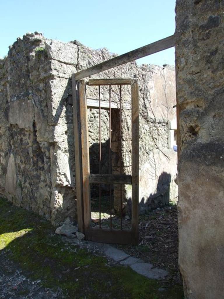I.2.17 Pompeii. March 2009. Entrance.