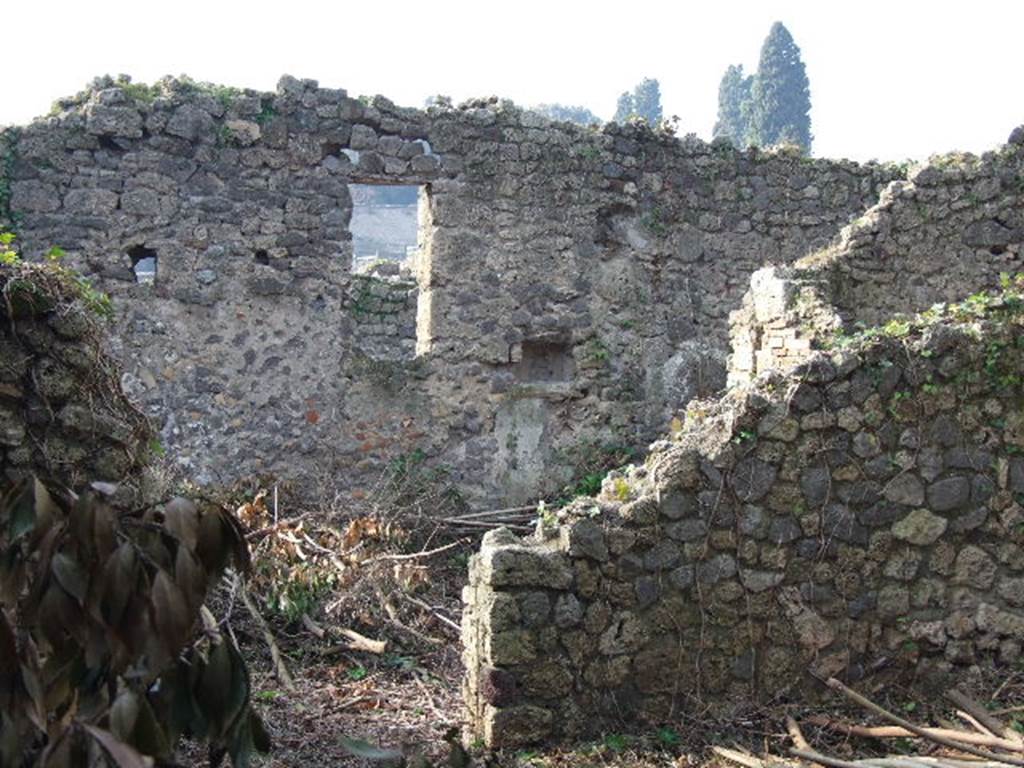 I.2.22 Pompeii. December 2006.Shop area looking west into garden area.