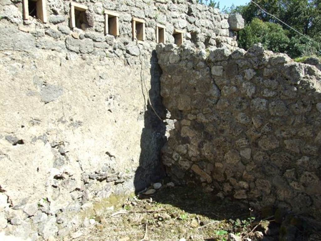 I.2.22 Pompeii. March 2009. Room 2. Small room with adjoining well and water tank. South east corner.