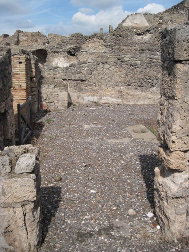 I.3.3 Pompeii. September 2010. Looking north across atrium through doorway from room in south-western corner of atrium. Photo courtesy of Drew Baker.