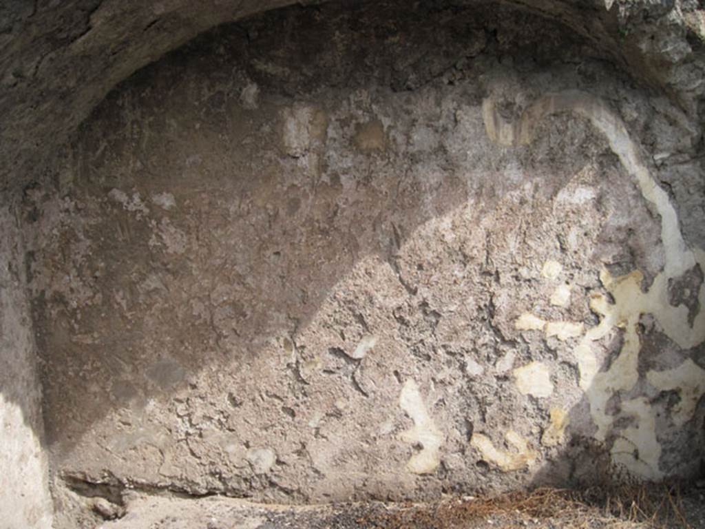 I.3.6 Pompeii. September 2010. East wall of vaulted room on north side of entrance room.
Photo courtesy of Drew Baker.