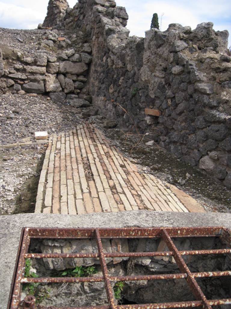 I.3.11 Pompeii. September 2010. Looking east along the Sarno Canal course at south of property. Photo courtesy of Drew Baker