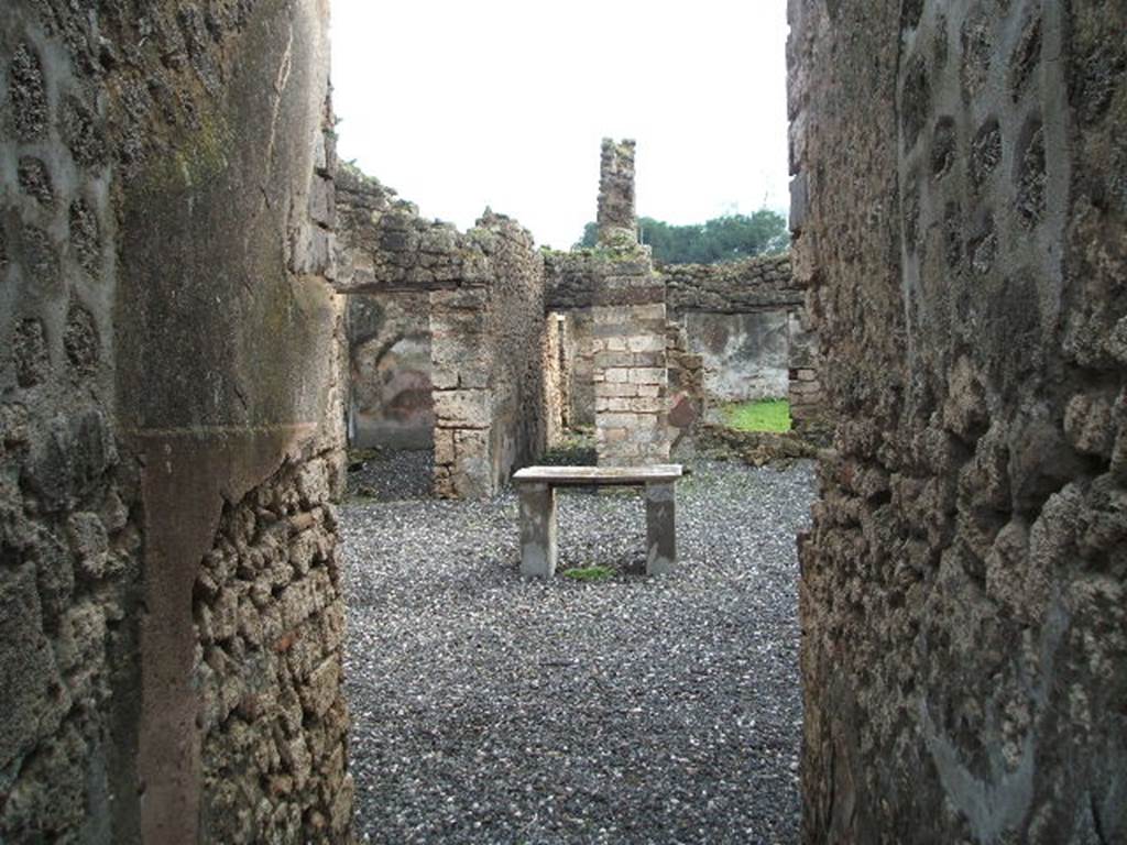 I.3.24 Pompeii. December 2006. Atrium, looking south from entrance