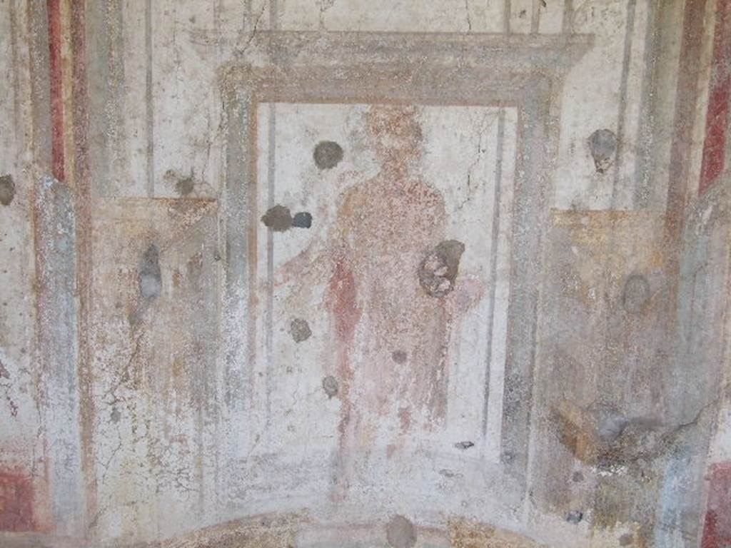 I.3.25 Pompeii. December 2006. South wall. Detail of wall painting of Hesperos.