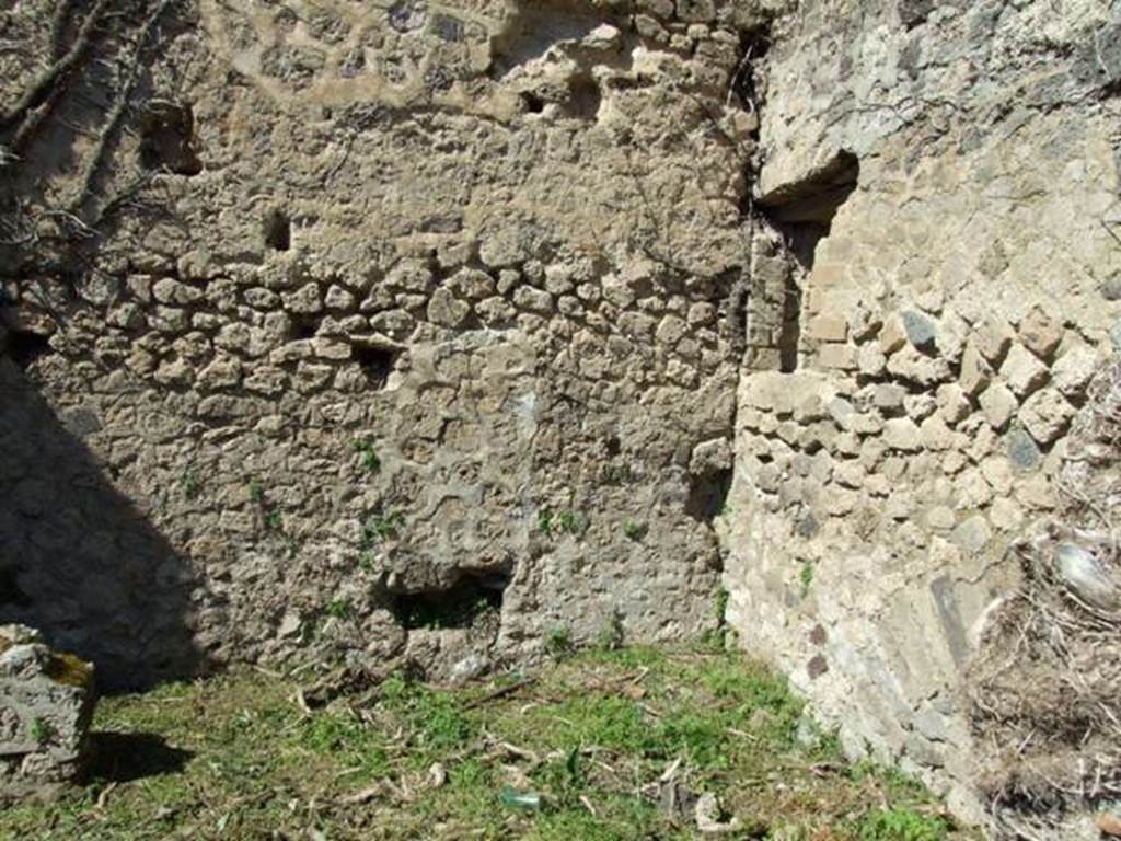 I.3.29 Pompeii. March 2009. Room 2, north-east corner of kitchen and latrine.