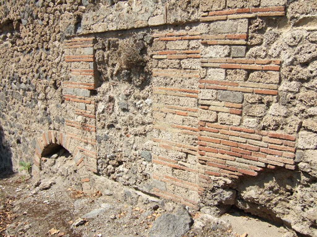 I.3.31 Pompeii. September 2005. Blocked entrance to rear of I.3.31