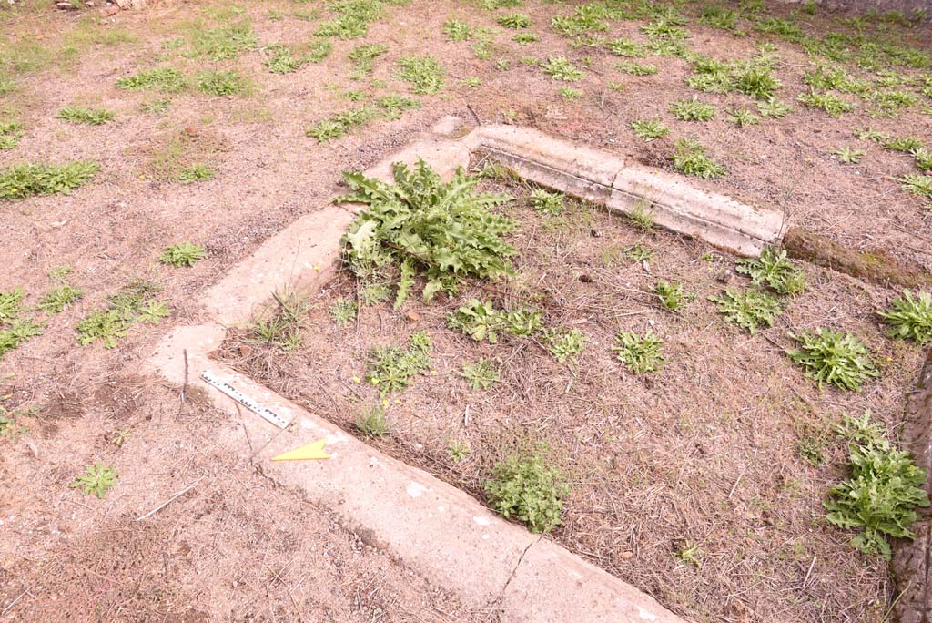 I.4.2 Pompeii. October 2019. Detail of impluvium in atrium, looking south-east.
Foto Tobias Busen, ERC Grant 681269 DÉCOR.