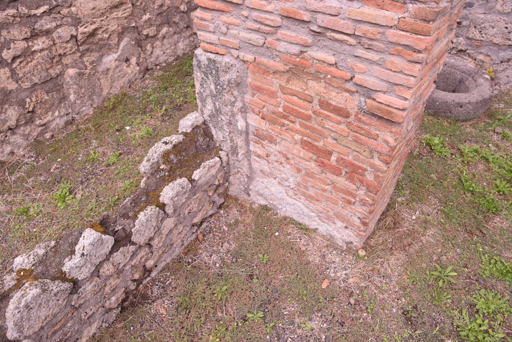 I.4.9 Pompeii. October 2019. Tablinum h, north-east corner.
Foto Tobias Busen, ERC Grant 681269 DÉCOR.
