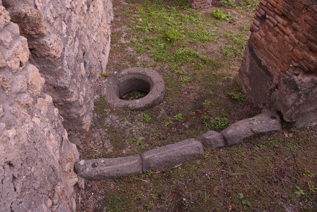 I.4.9 Pompeii. October 2019. Courtyard n, threshold from corridor i.
Foto Tobias Busen, ERC Grant 681269 DÉCOR.