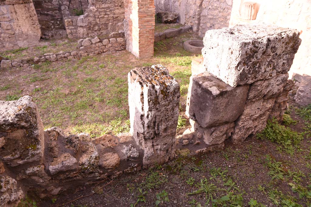 I.4.9 Pompeii. October 2019. Room o, kitchen, looking towards north wall.
Foto Tobias Busen, ERC Grant 681269 DÉCOR.