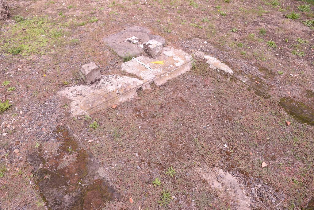 I.4.9 Pompeii. October 2019. Atrium b, looking south-east across impluvium.
Foto Tobias Busen, ERC Grant 681269 DÉCOR.