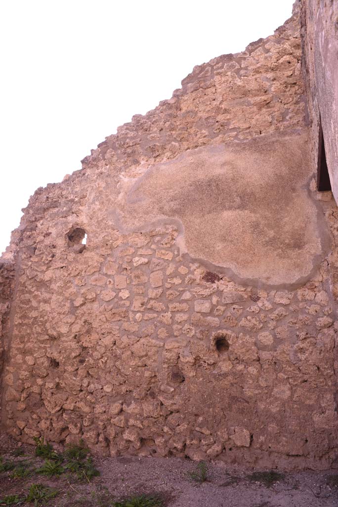 I.4.12 Pompeii. October 2019. Room h, west wall.
Foto Tobias Busen, ERC Grant 681269 DÉCOR.