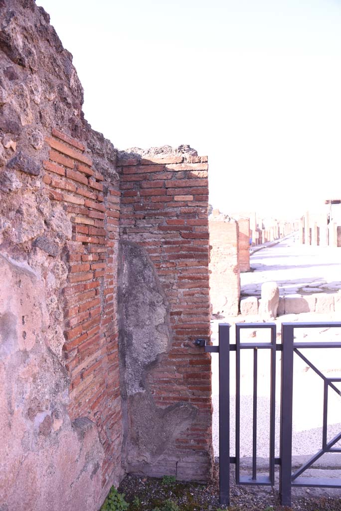 I.4.16 Pompeii. October 2019. Detail from south-west corner.
Foto Tobias Busen, ERC Grant 681269 DÉCOR.