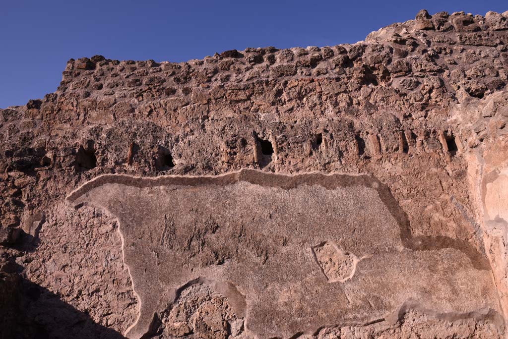I.4.19 Pompeii. October 2019. Looking towards upper west wall.
Foto Tobias Busen, ERC Grant 681269 DÉCOR.