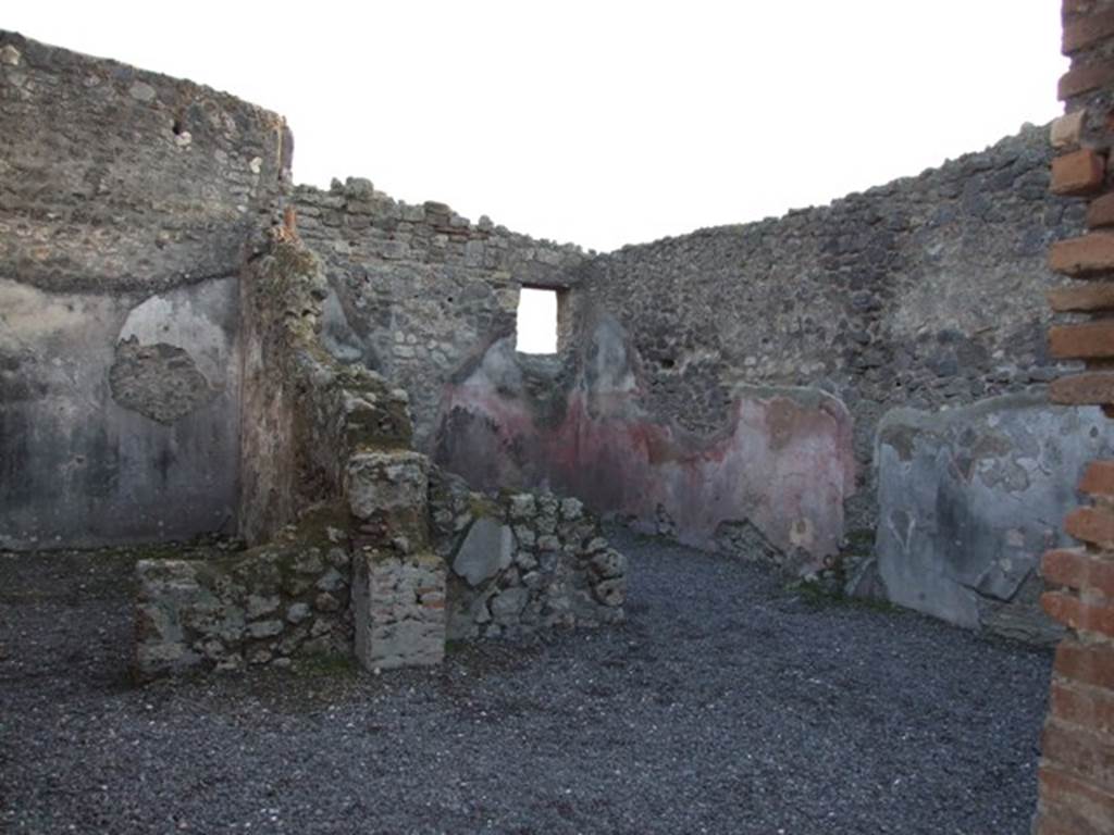 I.4.23 Pompeii. December 2007. Looking south-west, photo taken from I.4.24.