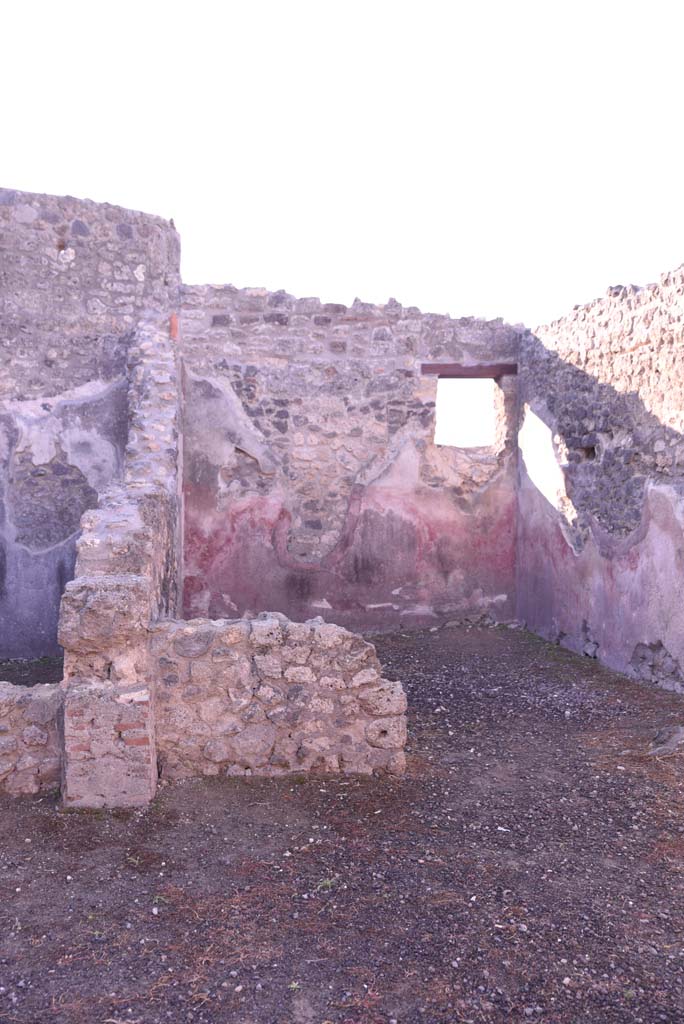 I.4.23 Pompeii. October 2019. Looking south towards rear room.
Foto Tobias Busen, ERC Grant 681269 DÉCOR.
