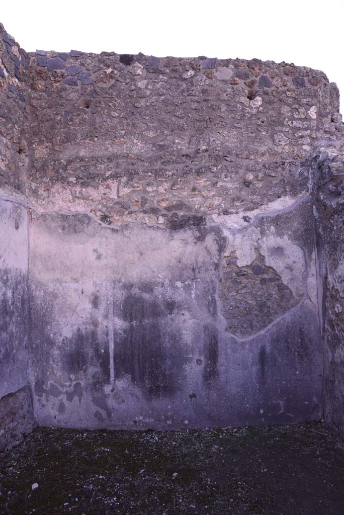 I.4.24 Pompeii. October 2019. South wall of rear room.
Foto Tobias Busen, ERC Grant 681269 DÉCOR.