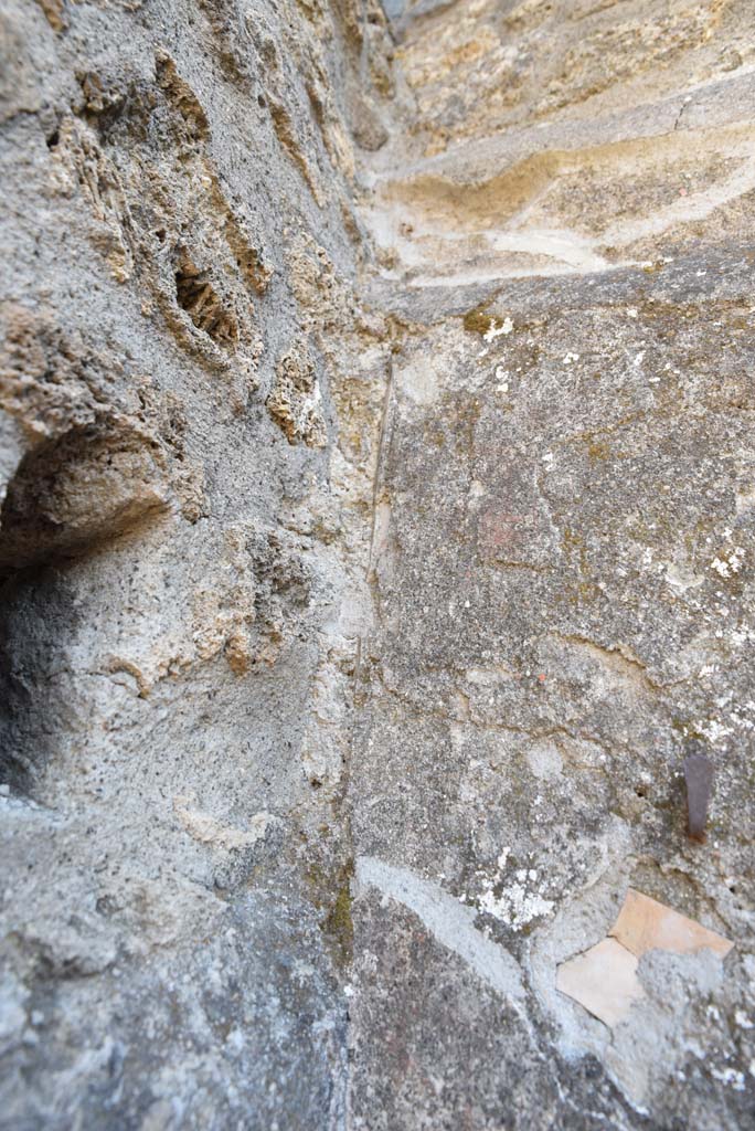 I.4.25/1.4.5 Pompeii. September 2020. South ala 12, detail from upper south-east corner.
Foto Tobias Busen, ERC Grant 681269 DÉCOR.