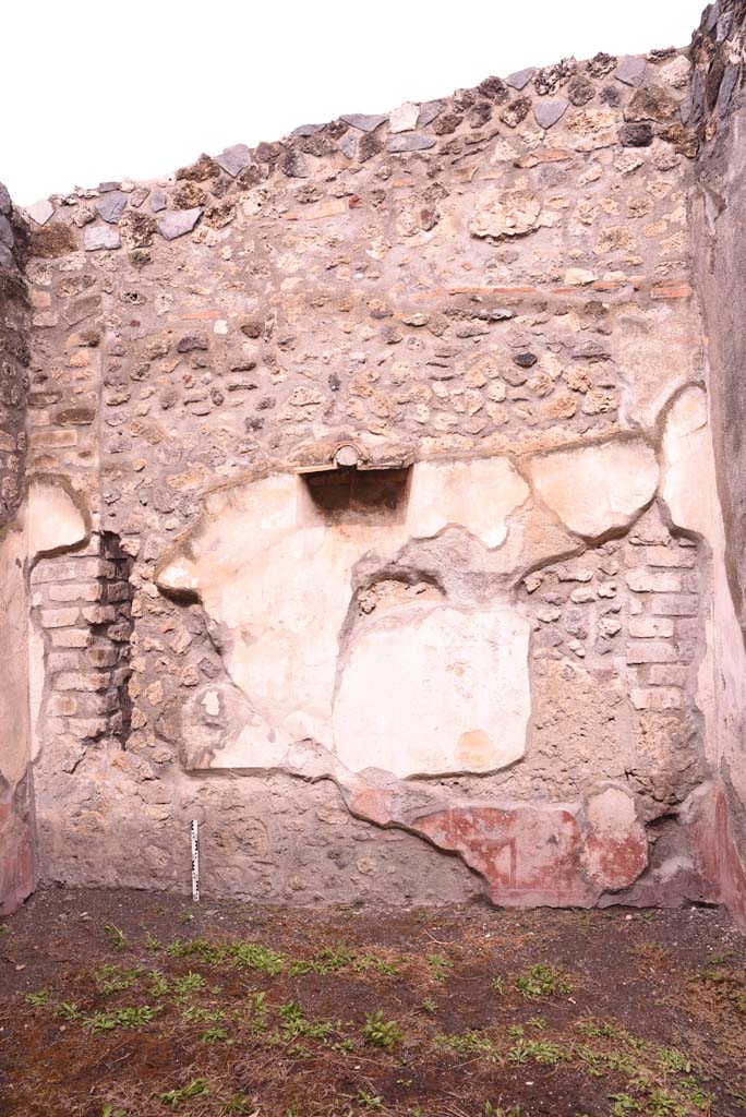 I.4.25 Pompeii. September 2019. Room 50, looking towards north wall.
Foto Tobias Busen, ERC Grant 681269 DÉCOR
