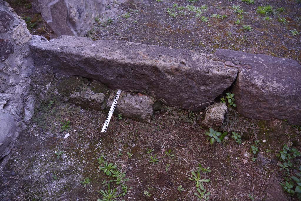 I.4.25 Pompeii. October 2019. Room 51, looking east towards north interior end of front wall.
Foto Tobias Busen, ERC Grant 681269 DÉCOR