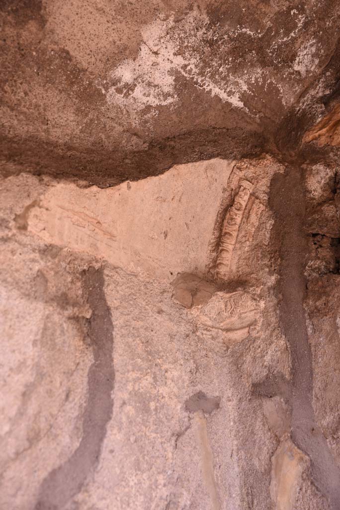 I.4.25 Pompeii. October 2019. Niche 45, detail from upper east wall.
Foto Tobias Busen, ERC Grant 681269 DÉCOR.