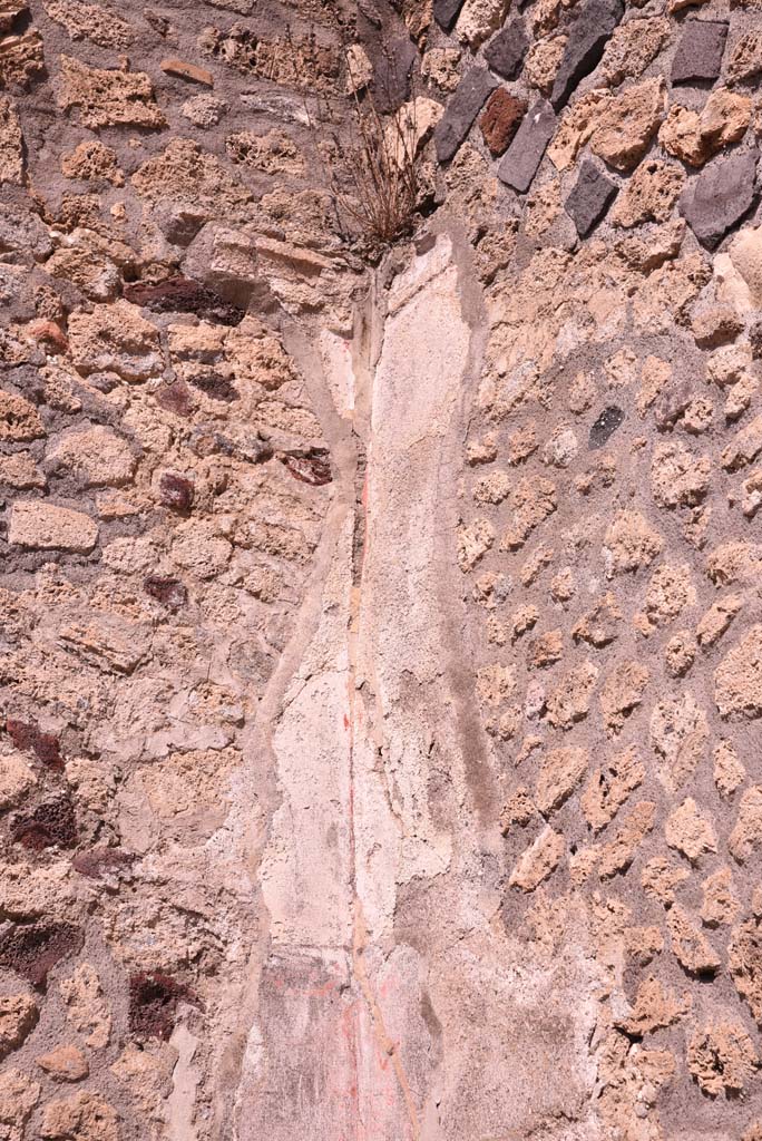 I.4.25 Pompeii. October 2020. Middle Peristyle 17, detail in north-east corner.
Foto Tobias Busen, ERC Grant 681269 DÉCOR
