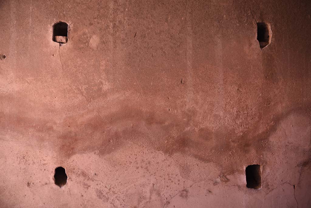 I.4.25 Pompeii. October 2019. Room 24, detail from north wall.  
Foto Tobias Busen, ERC Grant 681269 D�COR.
