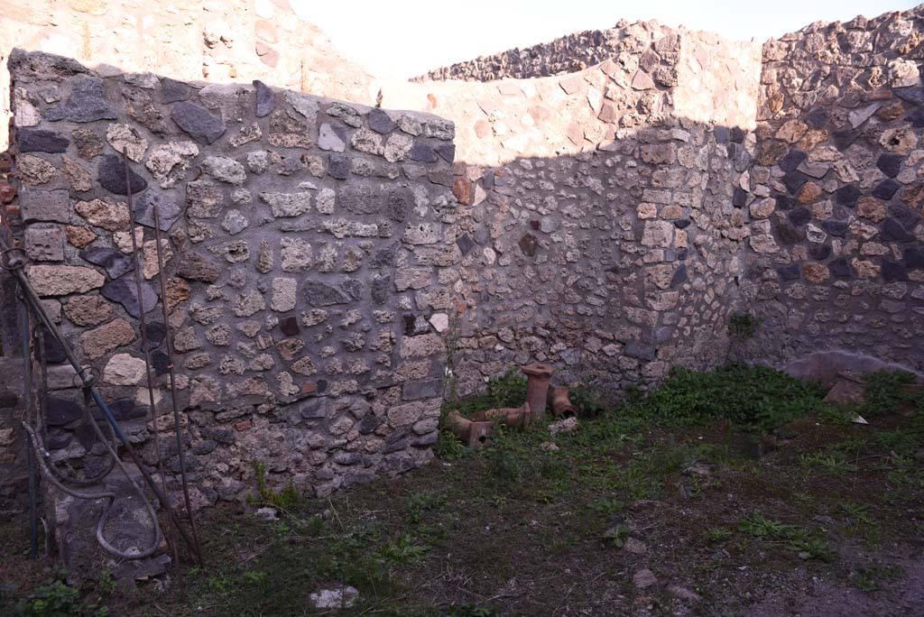 I.4.25/I.4.5 Pompeii. October 2019. Calidarium 41, looking east towards apse/alcove in Baths area.
Foto Tobias Busen, ERC Grant 681269 DÉCOR.