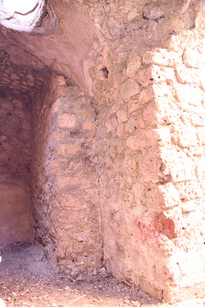 I.4.25/I.4.5 Pompeii. October 2019. Unnumbered corridor/room, west wall of second vaulted area.
Foto Tobias Busen, ERC Grant 681269 DÉCOR.