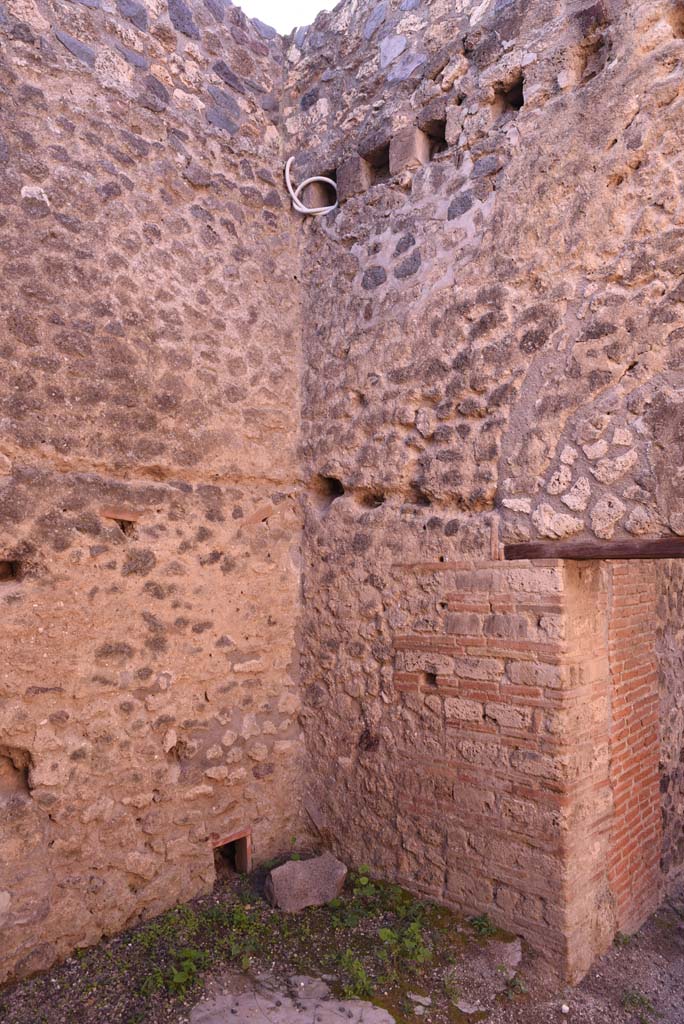 I.4.26 Pompeii. October 2019. South-west corner of drying-room.
Foto Tobias Busen, ERC Grant 681269 DÉCOR.