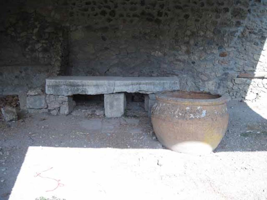I.5.2 Pompeii. September 2010. Looking east across fourth divided compartment. Photo courtesy of Drew Baker.
