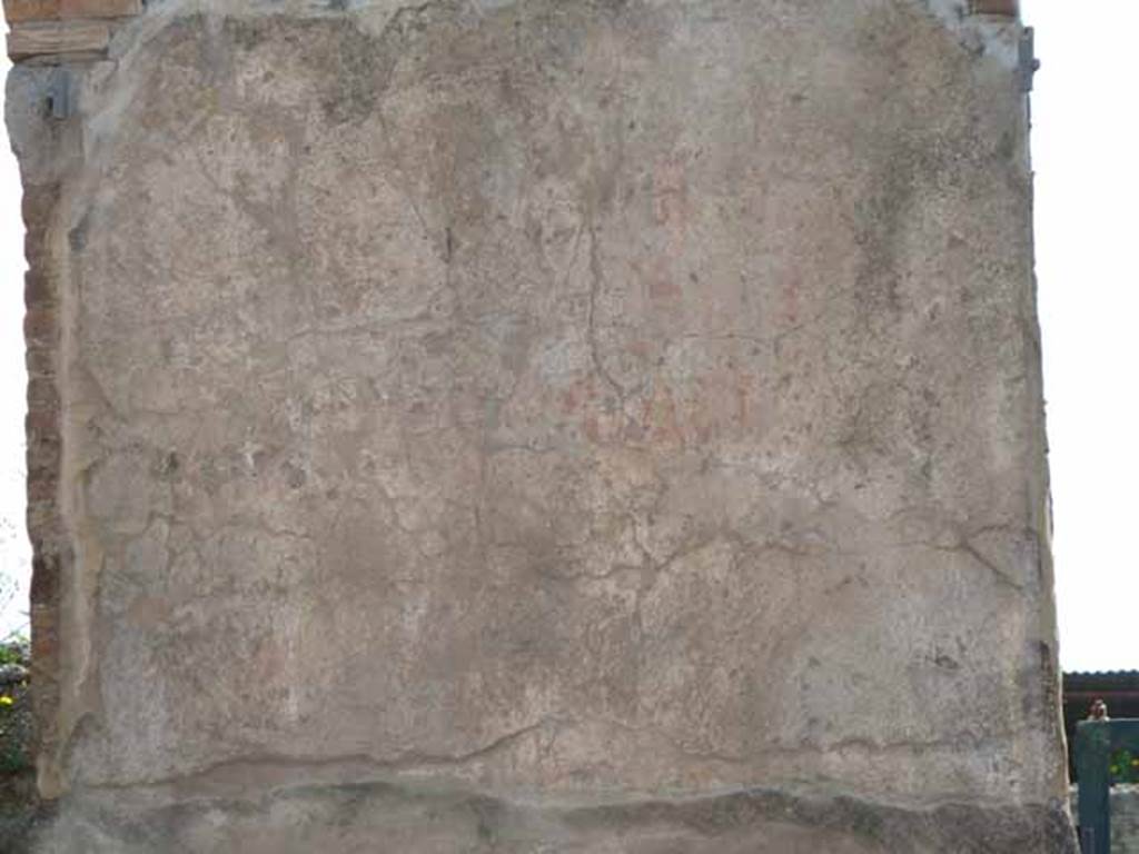 I.6.1 Pompeii. May 2010. West side of entrance.