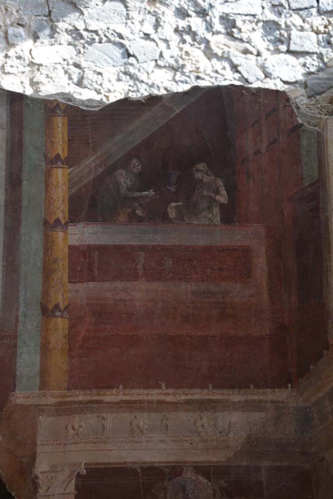 I.6.2 Pompeii. September 2019. Painted panel from south wall towards west end.
Foto Annette Haug, ERC Grant 681269 DÉCOR.

