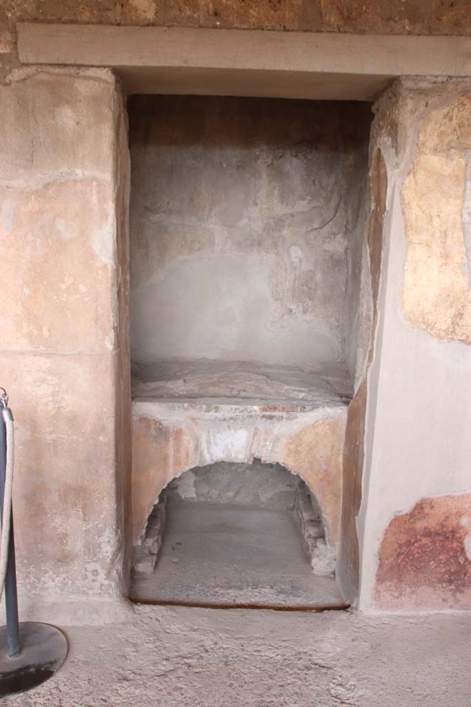 I.6.2 Pompeii. September 2019. Recess in north wall. Photo courtesy of Klaus Heese.