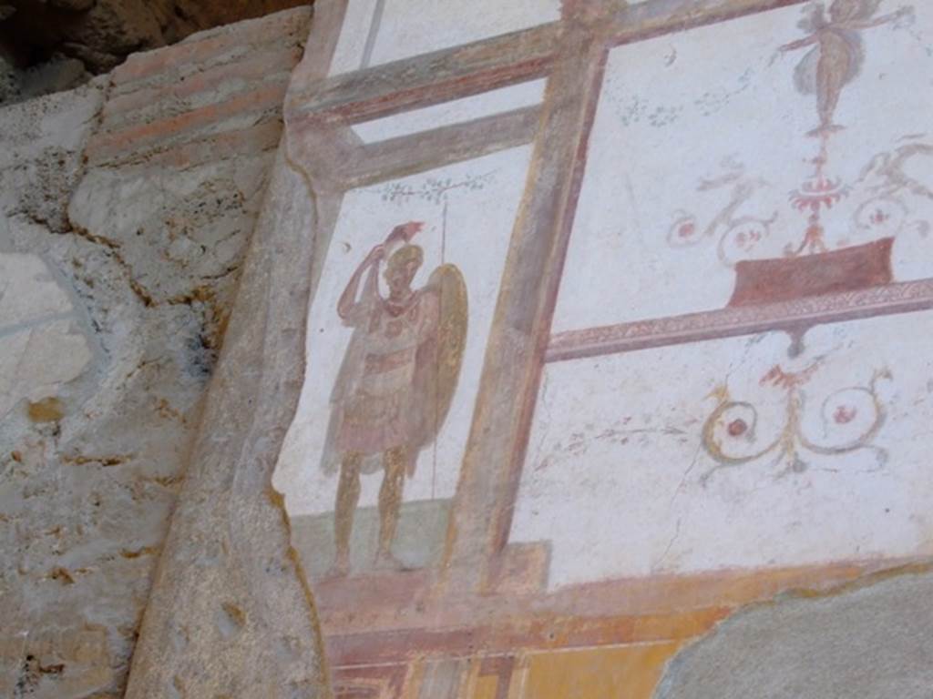 I.6.4 Pompeii. March 2009. Room 4, Upper south wall. East end.