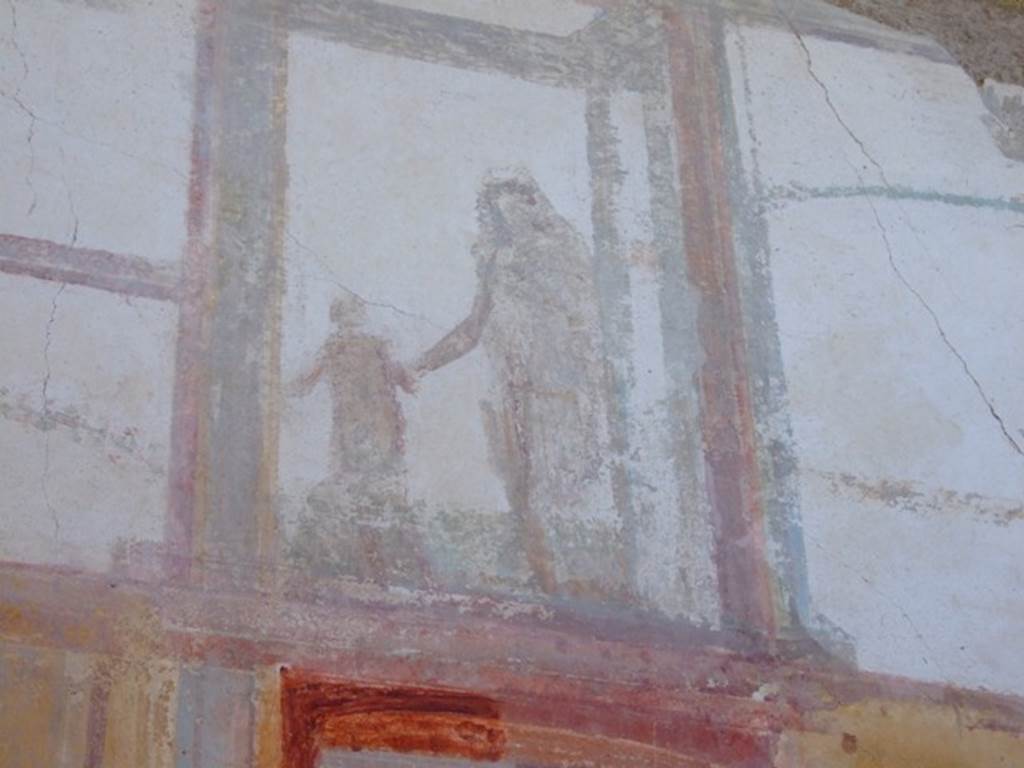 I.6.4 Pompeii. March 2009. Room 4, Upper south wall. West end.